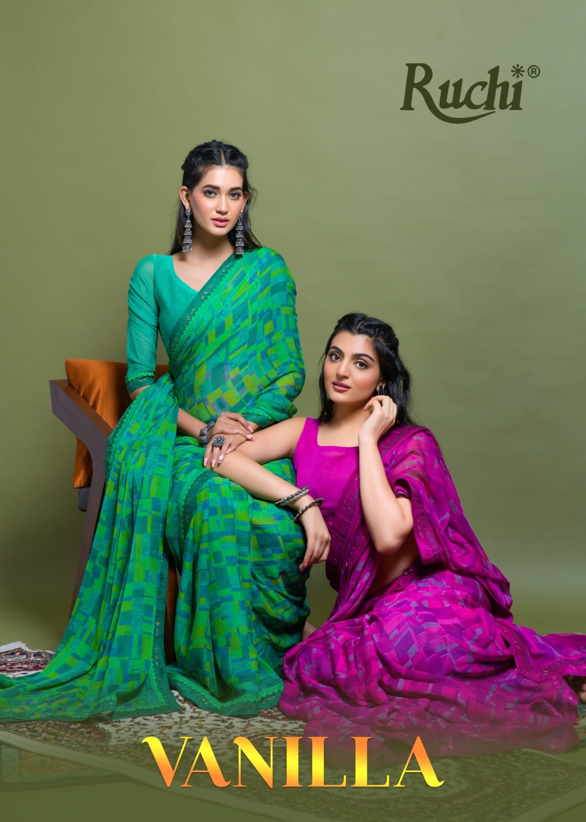 RUCHI SAREES VANILLA VOL 3